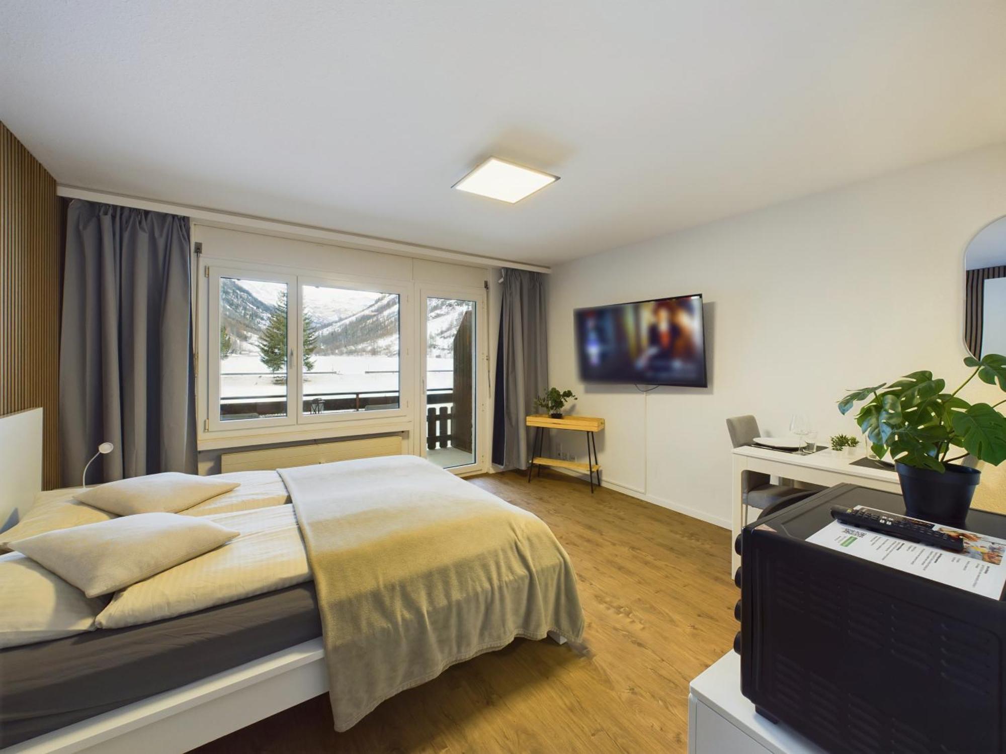 Panorama Hideaway Apartment Near Zermatt With Parking! Täsch Buitenkant foto